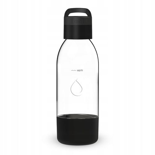 PushAir Butelka do Saturatora Dafi z Uchwytem Czarna 0,5 na Arena.pl