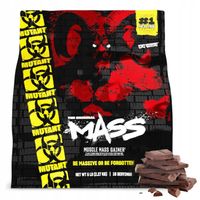 PVL MUTANT MASS 2270g GAINER Białko Węglowodany Potrójna czekolada