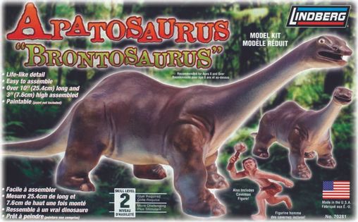 Model Plastikowy Do Sklejania Lindberg (USA) Dinozaur Apatosaurus/Brontosaurus