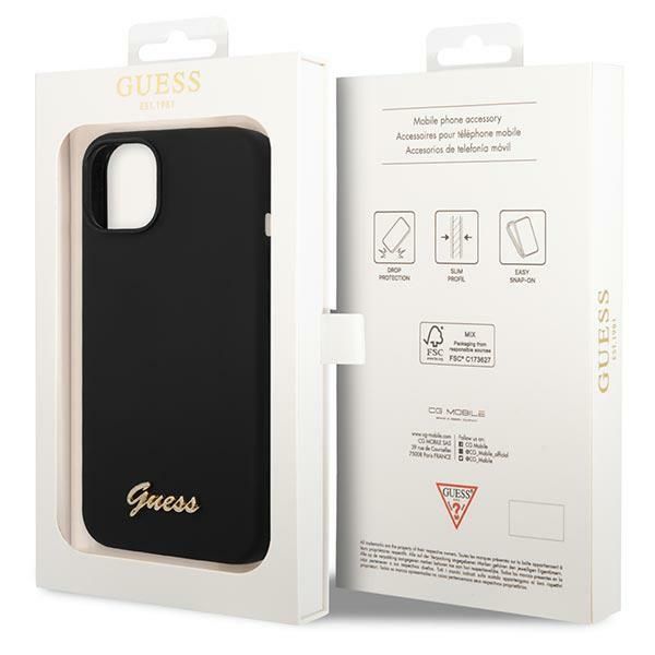 Etui Guess do iPhone 15 Plus, iPhone 14 Plus, Czarny zdjęcie 8