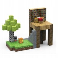 Klocki Magnetyczne Minecraft- Sześciany 128 szt. + Figurka i Karty- Mocne!