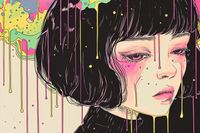 Plakat 45x30cm Strugi Kolorów