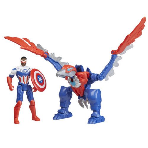 Hasbro Mech Strike Mechasaurus Capitan America 2pak figurki na Arena.pl