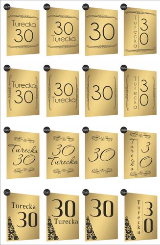 Tabliczka Tablica ADRESOWA nierdzewna dibond 40x30 NUMER DOMU adres złota na Arena.pl