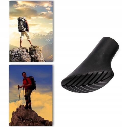 NAKŁADKI KOŃCÓWKI DO KIJKÓW NORDIC WALKING WYMIENNE 20 szt na Arena.pl