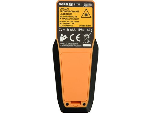 DALMIERZ LASEROWY 0.2-80M 81794 VOREL na Arena.pl