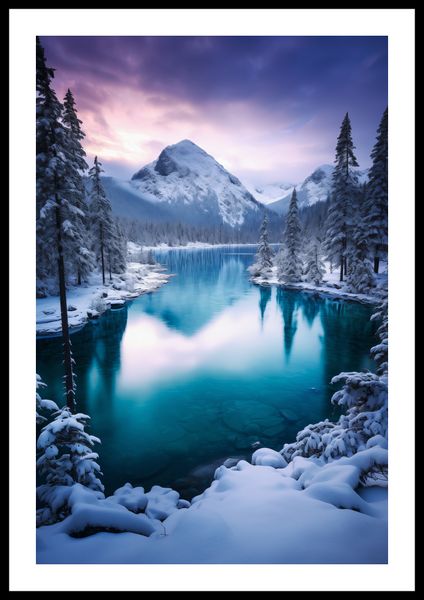 Plakat 40x60cm Górzyste Prześwity zdjęcie 3