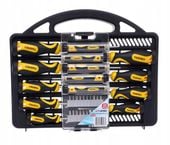 TAGRED WKRĘTAKI ŚRUBOKRĘTY BITY ZESTAW 34 EL CrV