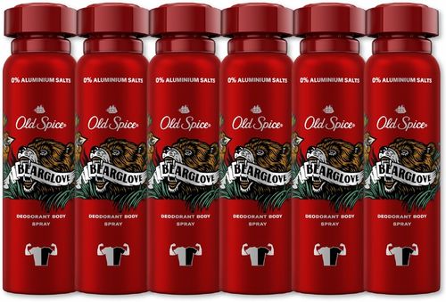 Old Spice Bearglove dezodorant deo spray 6 x 150ml na Arena.pl