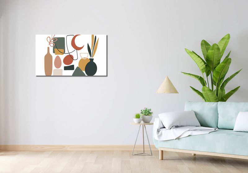 Obraz 90x50cm Formy Wyzwolone zdjęcie 2