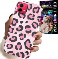 ETUI DO MOTOROLA EDGE 40 NEO - RÓŻOWA PANTERKA PANTERA KOBIECE WZORY