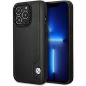 Etui BMW BMHCP14L22RBDK iPhone 14 Pro 6,1" czarny/black hardcase Leather