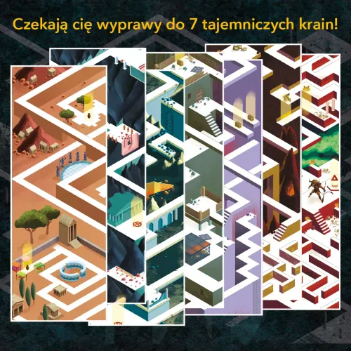 Gra dla dzieci - Labirynty Minotaur - przejdź labirynt i pokonaj Minotaura na Arena.pl