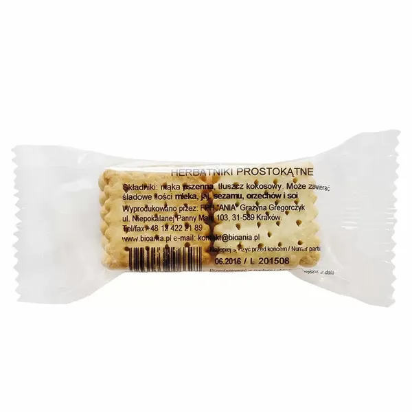 Herbatniki Prostokątne, 50g zdjęcie 1