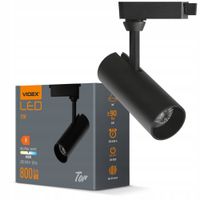 2 x Lampa regulowana oprawa szynowa punktowa VIDEX ALU