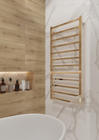 ELNA Grzejnik łazienkowy elektryczny Ladder Elite 12 Gold UKRYTY MONTAŻ