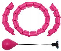 Hula hop z kulkami niktrade 40 cm różowy
