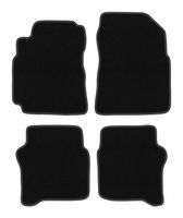 Dywaniki welurowe BASIC Nissan Primera P12 2001-2007 czarne 4 szt.