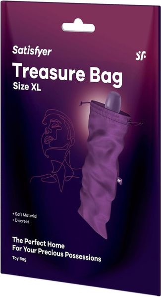 Satisfyer Treasure Bag XL Violet zdjęcie 3