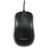 verbatim mysz optyczna silent usb-a 1000dpi czarny/black 49024