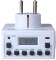 WYLACZNIK BOJLER PROGRAMATOR CZASOWY CYFROWY TIMER