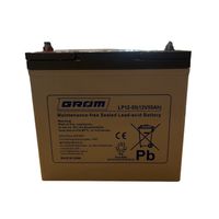 Akumulator GROM 12V 55Ah LP12-55 Bezobsługowy do zabawek, alarmów, UPS