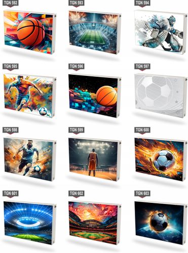 Mata magnetyczna magnes na grzejnik kaloryfer na wymiar HOKEISTA 60x80 cm na Arena.pl