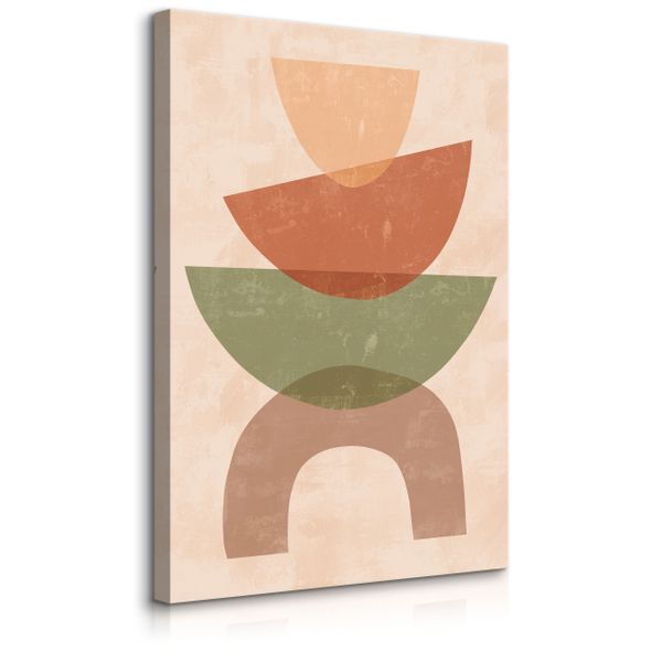 Obraz Do Sypialni Akwarele Abstrakcja Styl Boho Minimalizm 40cm x 60cm zdjęcie 1