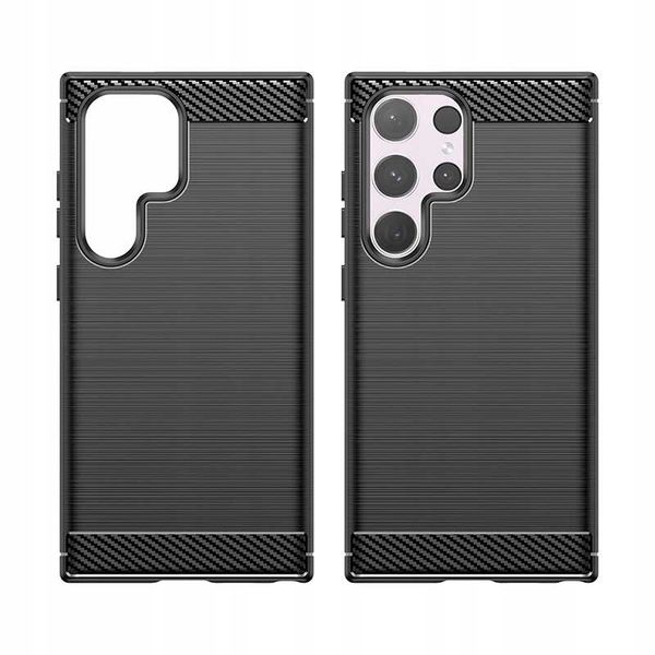 Spacecase Carbon Galaxy S24 Ultra Black zdjęcie 2