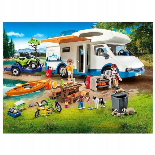 Playmobil Family Fun 9318 Wycieczka samochodem kempingowym na Arena.pl