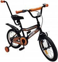 ROWEREK BMX DZIECIĘCY 16 CALI PROWADNIK BOCZNE KOŁA ROWER DLA DZIECI