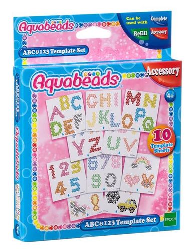 Aquabeads Szablony ABC i 123 na Arena.pl