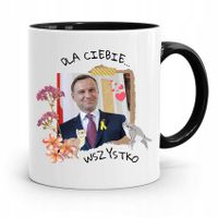 Kubek Czarny Prezydenta Andrzej Duda Dla Ciebie