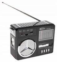 Radio PRZENOŚNE Solarne Kuchenne Głośnik Latarka SOLAR USB TF MP3 6750