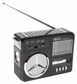 Radio PRZENOŚNE Solarne Kuchenne Głośnik Latarka SOLAR USB TF MP3 6750