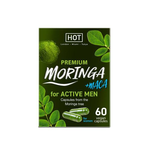 suplement dla mężczyzn premium moringa active men caps 60 stk. hot na Arena.pl
