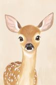 Plakat 40x60cm Wzory dla Dzieci, Dziewczynki i Chłopca - Bambi