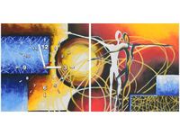 80 40CM 2 ELEM ZEGAR OBRAZ BEZKRESNE UCZUCIA NADRUK