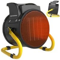 NAGRZEWNICA FARELKA ELEKTRYCZNA GRZEJNIK ELEKTRYCZNY DMUCHAWA MOCNA 3KW