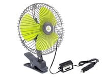 Wentylator obrotowy 12V/21W, średnica 20 cm, mocowany na klips