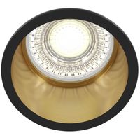 Lampa do zabudowy Reif DL049-01GB oczko złote czarne