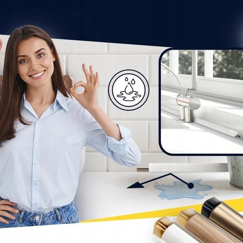 Listwa Przyblatowa Kuchenna do Blatu Blatowa PCV MINI DĄB SONOMA 3mb na Arena.pl