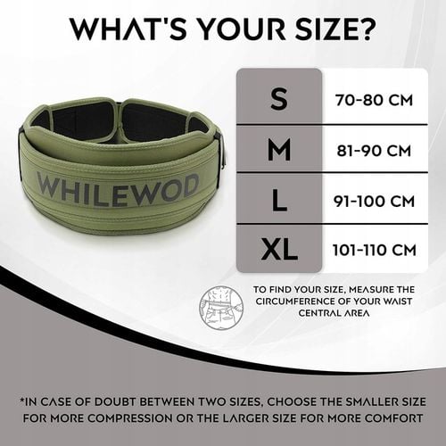 Pas lędźwiowy treningowy zielony rozmiar S na siłownię do pracy na Arena.pl