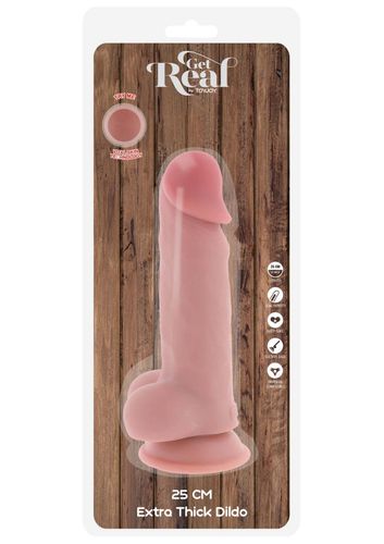 deluxe dual density thick dildo tpe 25 cm na Arena.pl