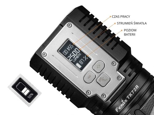 Latarka diodowa Fenix TK72R na Arena.pl