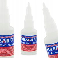 KLEJ CYJANOAKRYLOWY GĘSTY SEKUNDOWY BŁYSKAWICZNY CA PULSAR FIX-01 50 g