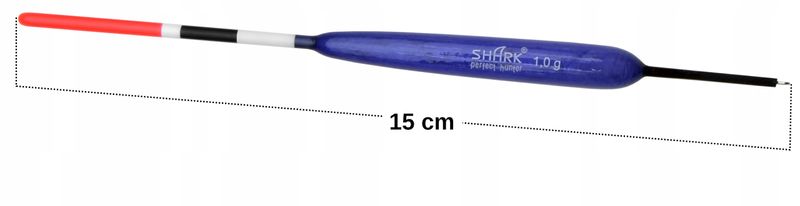 Spławik Przelotowy z BALSY SHARK Perfekt Hunter 1,0 g 15 cm zdjęcie 2