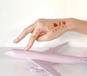 Naklejany tatuaż dla dziewczynki chłopca Lovely