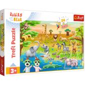 Puzzle 24 Maxi Safari Bobaski I Miś 14373