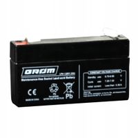 Akumulator AGM GROM 6V 1.2Ah LP6-1.2 Bezobsługowy do zabawek, alarmów, UPS